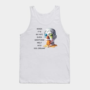 Ice cream sculpt Tank Top